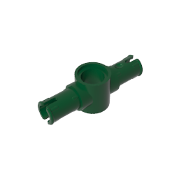 Conector Technic con dos pines y crestas de fricción longitudinales [orificios cuadrados grandes]-MyGobricksEs