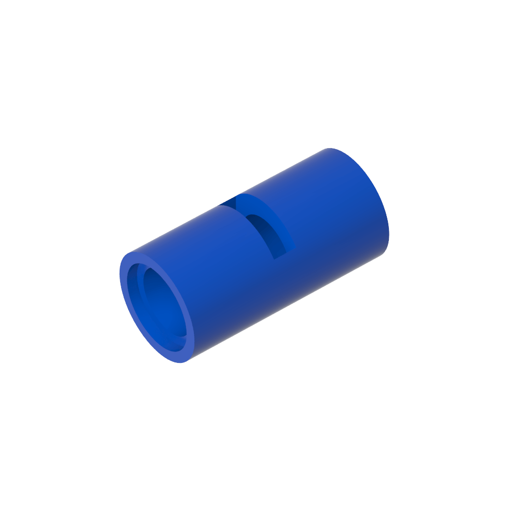 Conector de clavija Technic redondo [ranurado]-MyGobricksEs