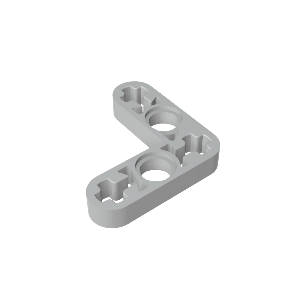 Viga técnica 3 x 3 en forma de L delgada-MyGobricksEs