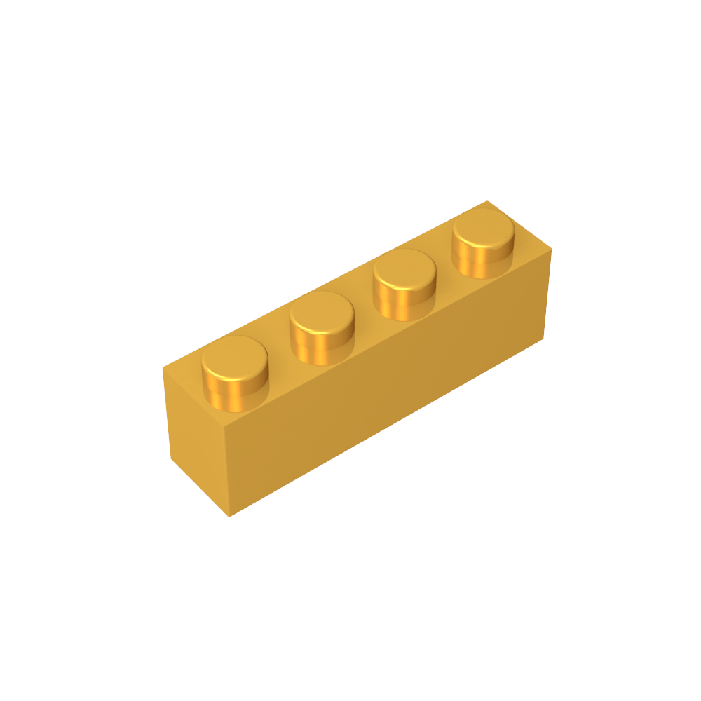 Ladrillo 1 x 4-MyGobricksEs