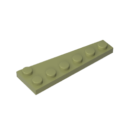 Placa de cuña 6 x 2 izquierda-MyGobricksEs