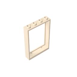 Ventana 1 x 4 x 5 (Tipo indeterminado)-MyGobricksEs