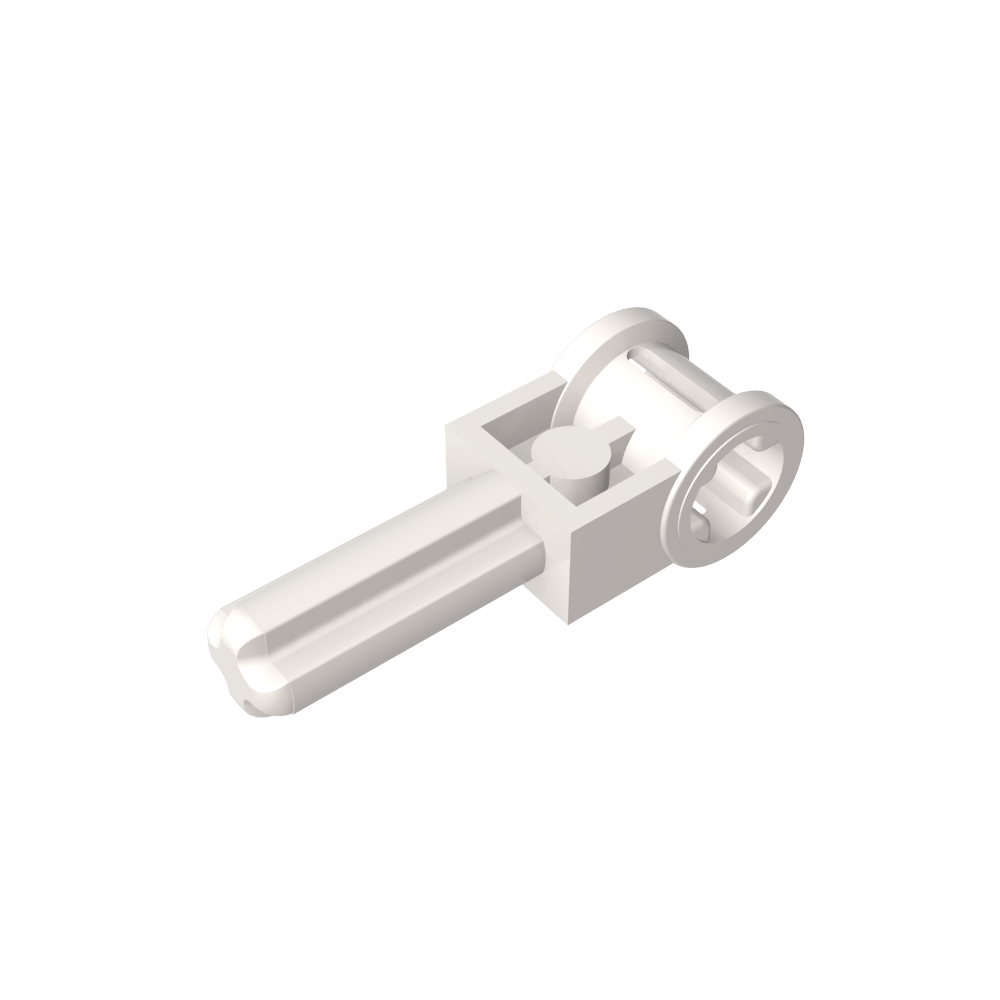 Eje Technic 1.5 con conector de eje perpendicular (mango de inversión de pértiga Technic)-MyGobricksEs