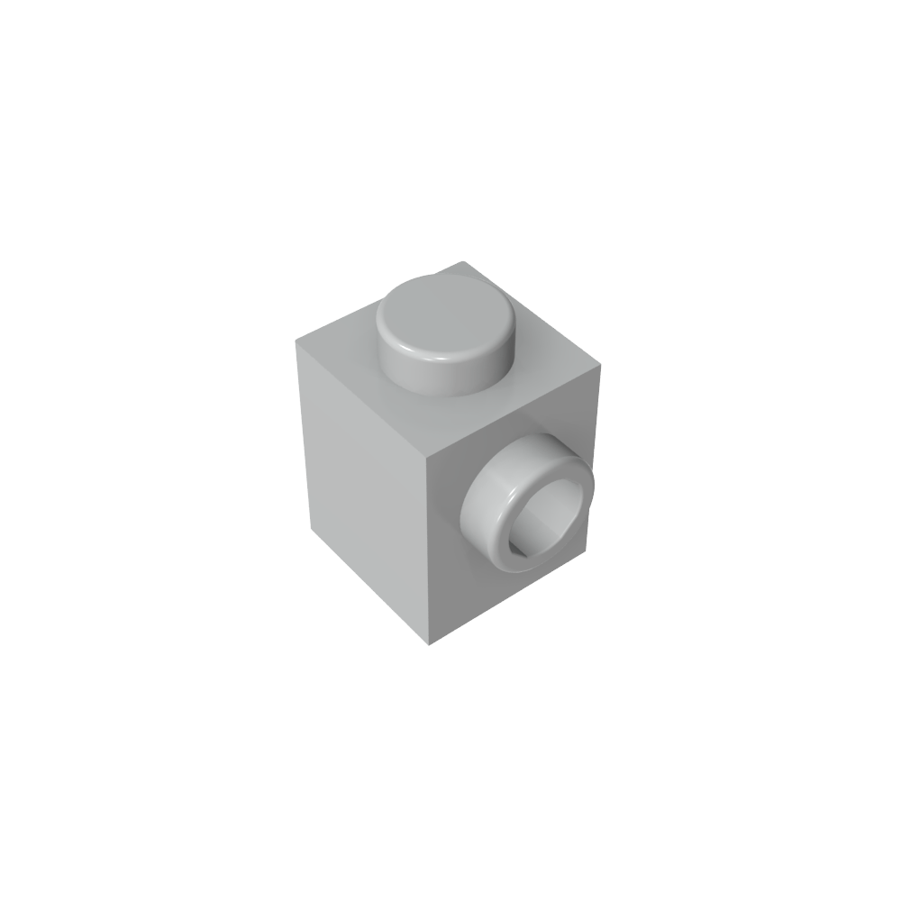 Ladrillo especial 1 x 1 con perno en 1 lado-MyGobricksEs