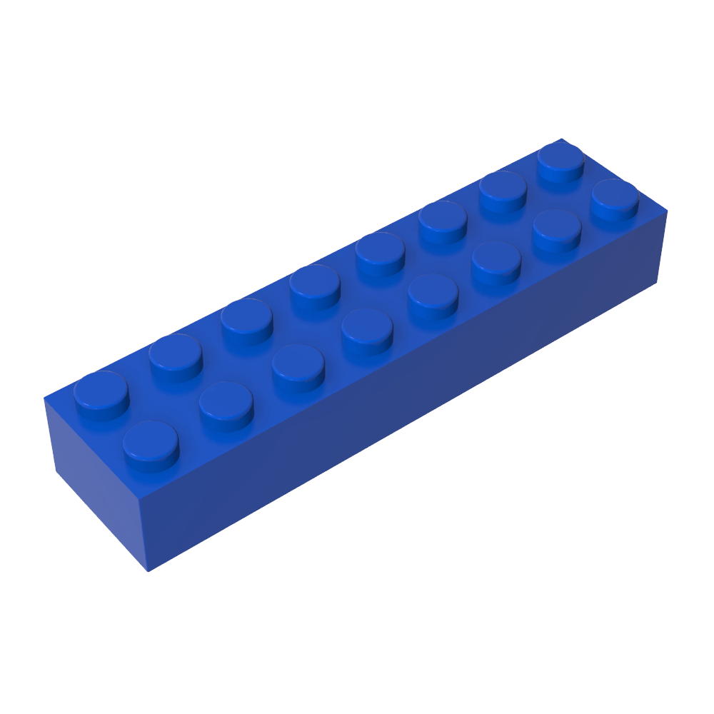 Ladrillo 2 x 8-MyGobricksEs