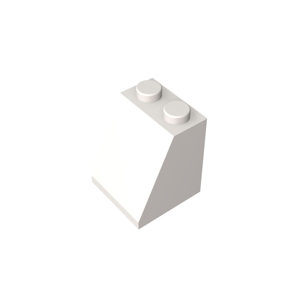 Pendiente 65° 2 x 2 x 2 con tubo inferior-MyGobricksEs