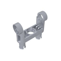 Conector de pasador Technic, junta de palanca doble lisa con 2 pasadores-MyGobricksEs