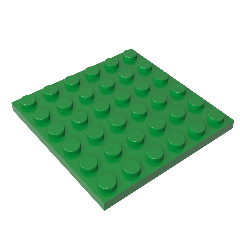 Placa 6 x 6-MyGobricksEs