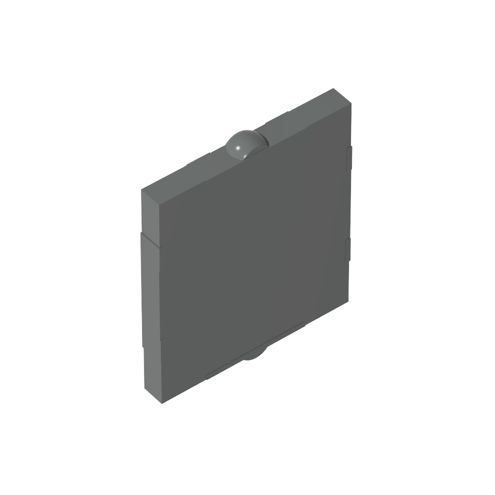 Vidrio para ventana 1 x 2 x 2 plano-MyGobricksEs