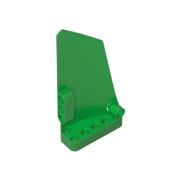 Carenado de panel técnico n.° 17 grande liso, lado A-MyGobricksEs