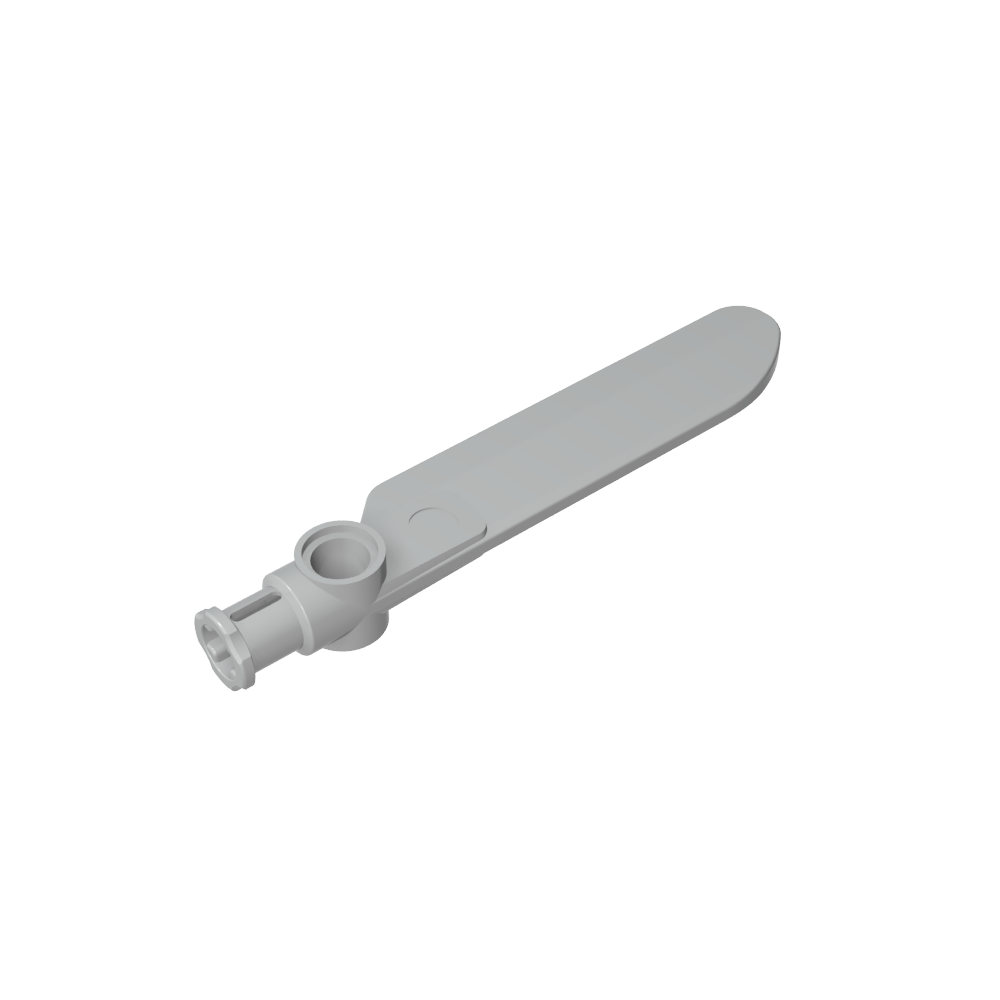 Pala de rotor Technic pequeña con eje y extremo conector de pasador-MyGobricksEs