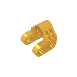 Conector de eje y pasador Technic con división perpendicular-MyGobricksEs