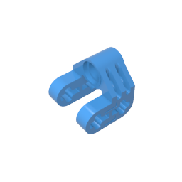 Conector de eje y pasador Technic con división perpendicular-MyGobricksEs