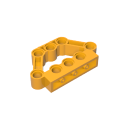 Bloque conector de pines Technic 1 x 5 x 3-MyGobricksEs