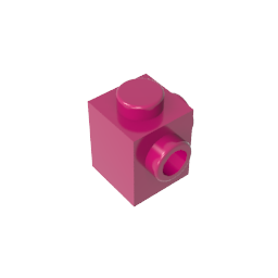 Ladrillo especial 1 x 1 con montantes en 2 lados adyacentes-MyGobricksEs