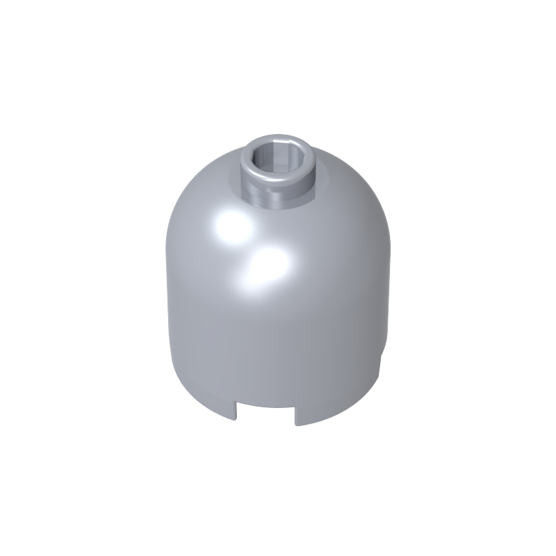 Ladrillo redondo de 2 x 2 x 1 2/3 con parte superior abovedada [Montante indeterminado]-MyGobricksEs