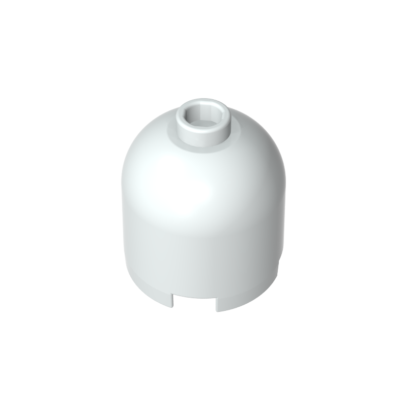 Cúpula esférica de 2/3 con cubierta de vidrio de ladrillo