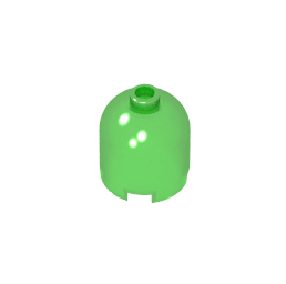 Ladrillo redondo de 2 x 2 x 1 2/3 con parte superior abovedada [Montante indeterminado]-MyGobricksEs