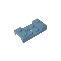 Paso de rueda, guardabarros 2 x 4 tachonado con orificio-MyGobricksEs
