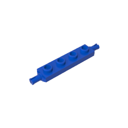 Placa Especial 1 x 4 con Porta Ruedas-MyGobricksEs