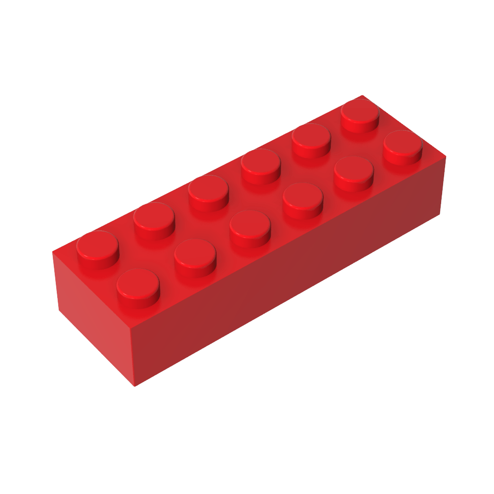Ladrillo 2 x 6-MyGobricksEs
