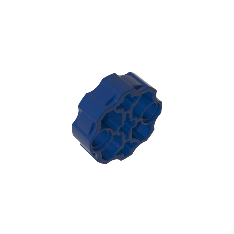 Arma de gran tamaño, cañón con 2 orificios para pasadores y 3 orificios para ejes.-MyGobricksEs