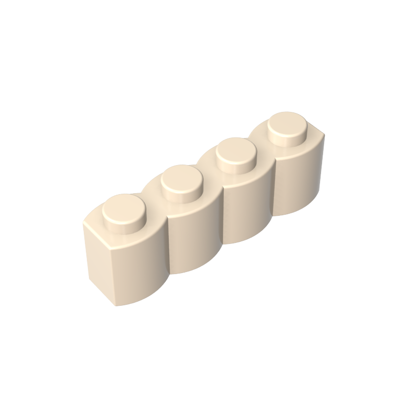 Empalizada especial de ladrillos de 1 x 4 [también conocida como tronco]-MyGobricksEs