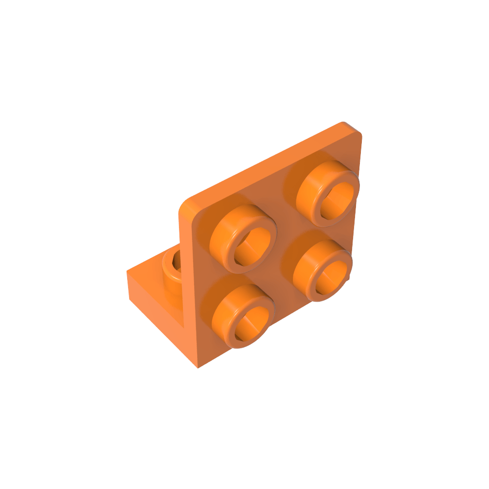 Soporte 1 x 2 - 2 x 2 Invertido-MyGobricksEs