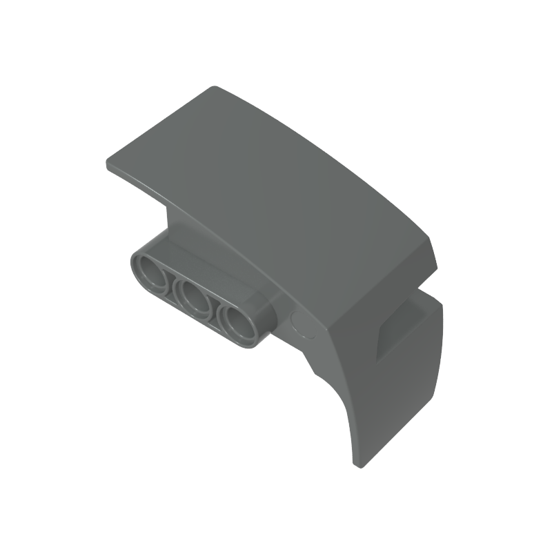 Panel técnico guardabarros izquierdo del coche-MyGobricksEs