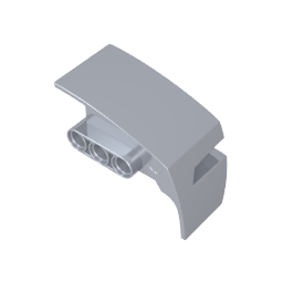 Panel técnico guardabarros izquierdo del coche-MyGobricksEs