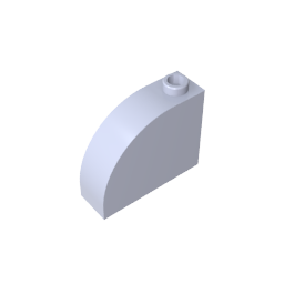 Ladrillo Curvo 1 x 3 x 2-MyGobricksEs