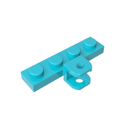 Placa Especial 1 x 4 con Enlace de Acoplamiento Doble-MyGobricksEs