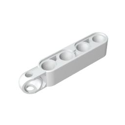 Brazo de dirección Technic 5 x 1 con toma de bola de remolque-MyGobricksEs