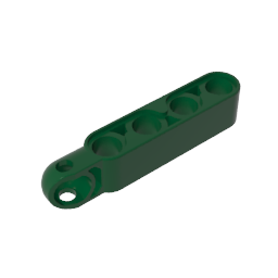 Brazo de dirección Technic 5 x 1 con toma de bola de remolque-MyGobricksEs