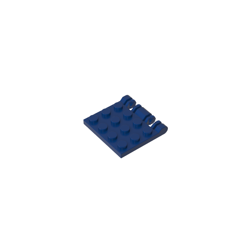 Placa de bisagra 3 x 4 con bloqueo doble de 2 dedos-MyGobricksEs