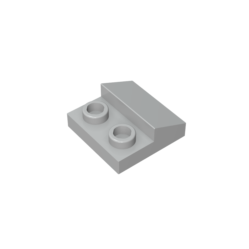 Pendiente 45 2 x 1 con recorte 2/3-MyGobricksEs