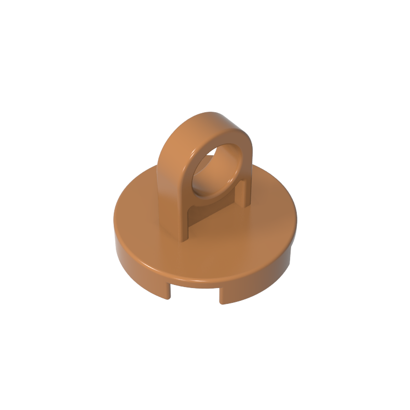 Azulejo redondo 2 x 2 - Anillo de elevación delgado-MyGobricksEs