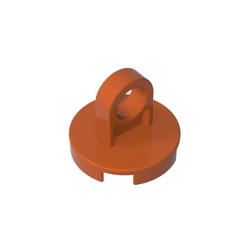 Azulejo redondo 2 x 2 - Anillo de elevación delgado-MyGobricksEs
