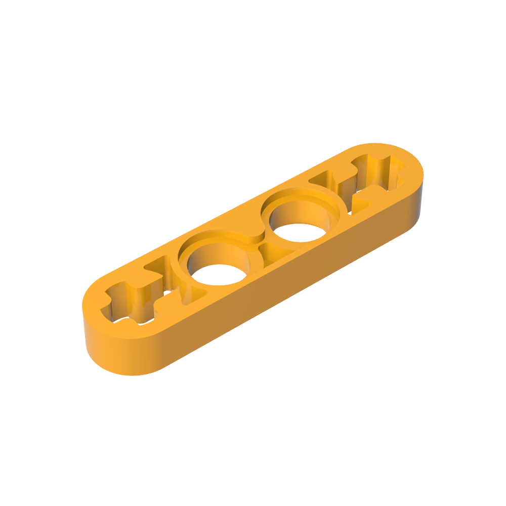 Viga técnica 1 x 4 delgada-MyGobricksEs