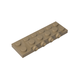 Placa especial 2 x 6 x 2/3 [cuatro pernos en el lateral]-MyGobricksEs