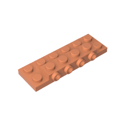 Placa especial 2 x 6 x 2/3 [cuatro pernos en el lateral]-MyGobricksEs