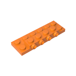 Placa especial 2 x 6 x 2/3 [cuatro pernos en el lateral]-MyGobricksEs