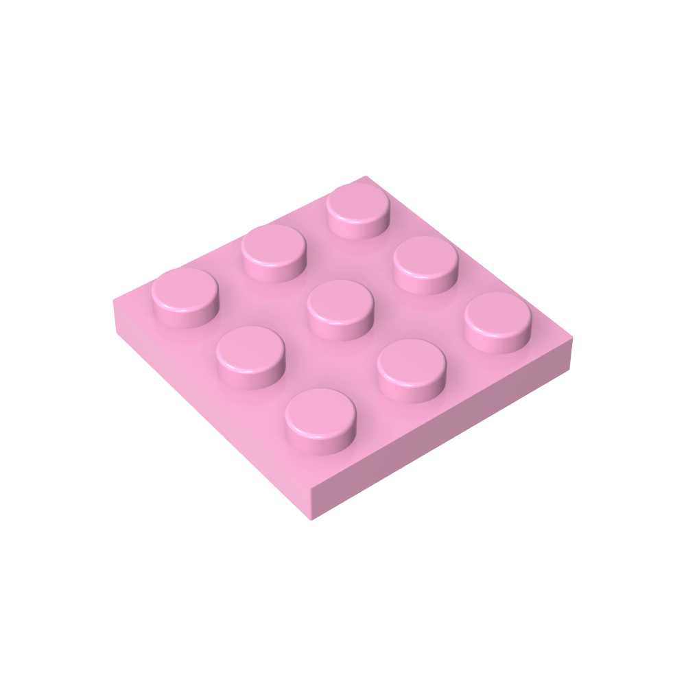 Placa 3 x 3-MyGobricksEs