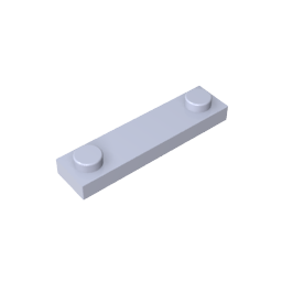 Placa especial 1 x 4 con 2 tacos-MyGobricksEs