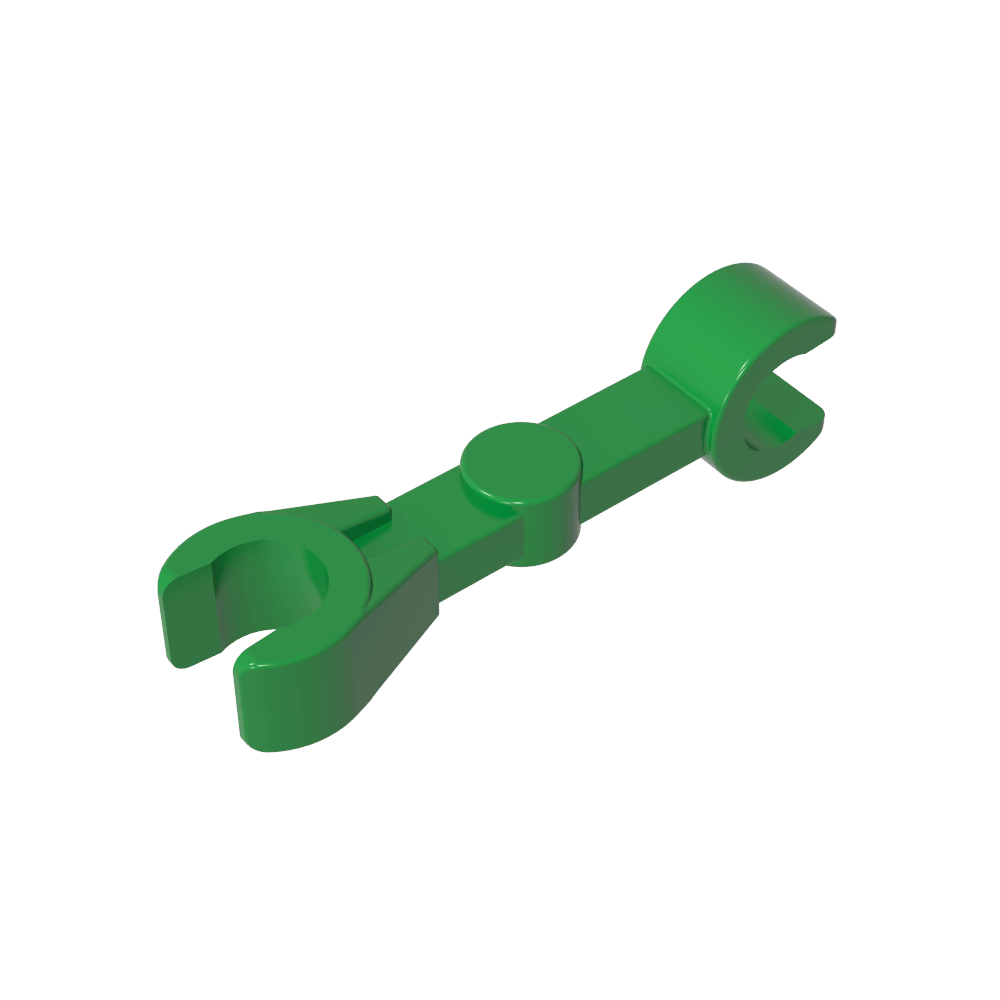 Brazo mecánico recto [2 clips a 90°]-MyGobricksEs