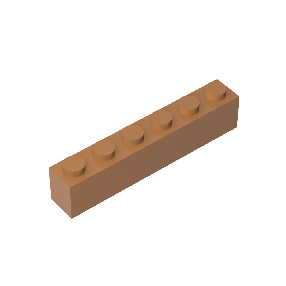 Ladrillo 1 x 6-MyGobricksEs