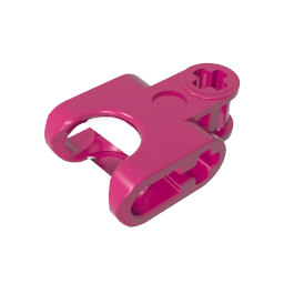 Conector de eje Technic 2 x 3 con rótula y orificios abiertos para el eje inferior-MyGobricksEs