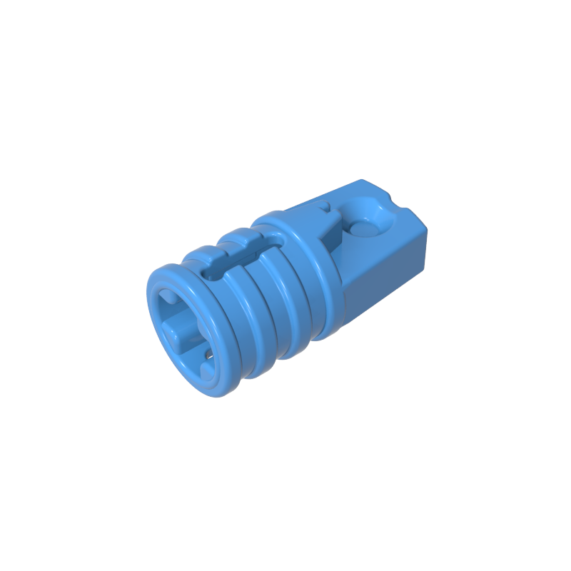 Bisagra 1x2 con orificio transversal