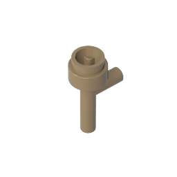 Arma Pistola / Antorcha (Espacio) [Sin Ranuras]-MyGobricksEs