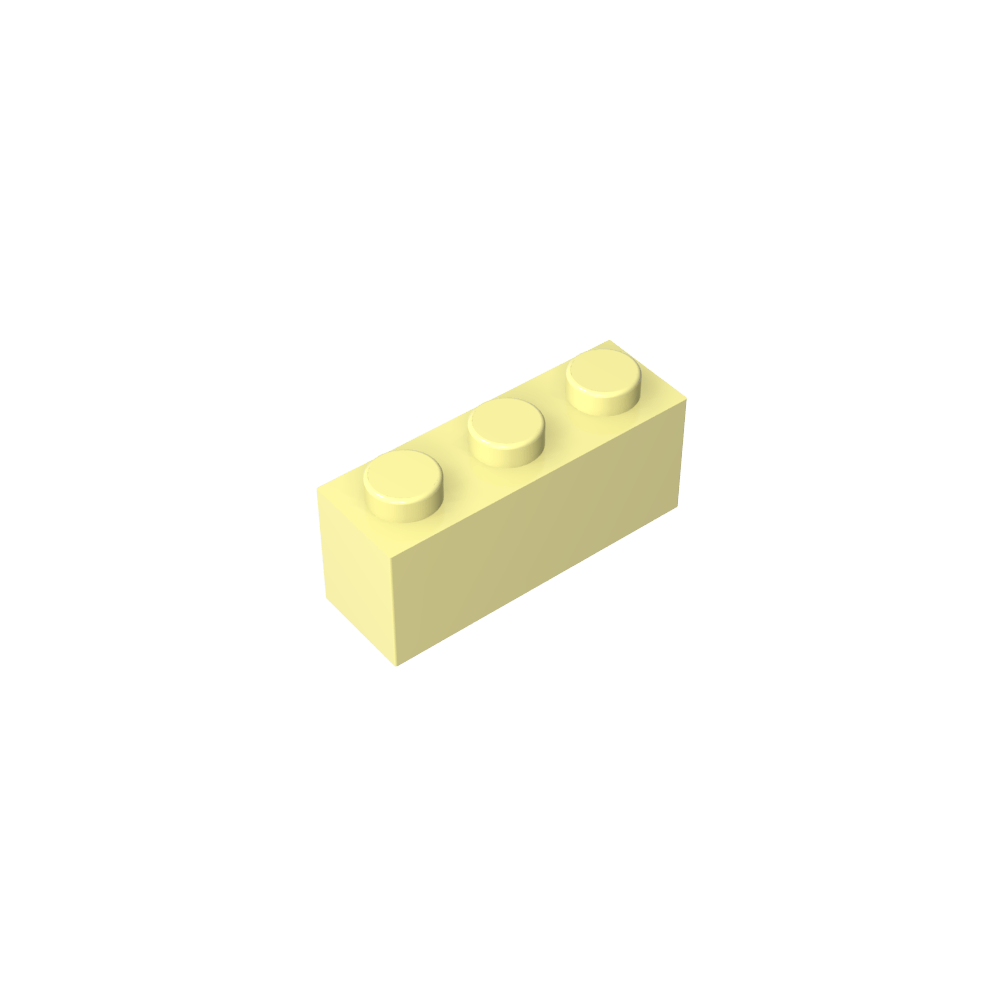 Ladrillo 1 x 3-MyGobricksEs